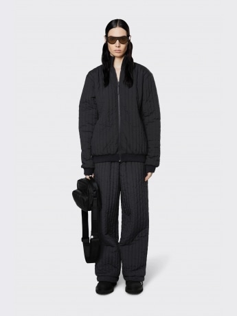 Rains Giubbotto LINER HIGH NECK  nero
