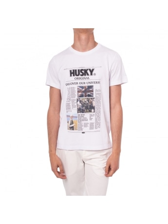 Husky T-SHIRT TYLER bianco