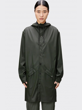Rains LONG JACKET W3 verde