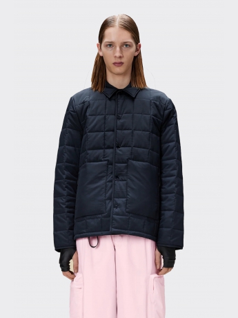 Rains Giacca LINER SHIRT blu