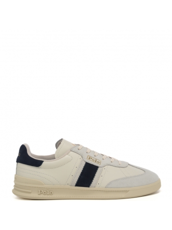 Polo Ralph Lauren sneakers heritage area bianco e blu navy