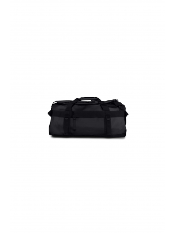 Rains Borsa a tracolla impermeabile Texel Duffel Bag Small nero