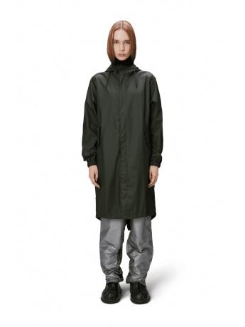 Rains Giacca unisex impermeabile Fishtail Parka verde
