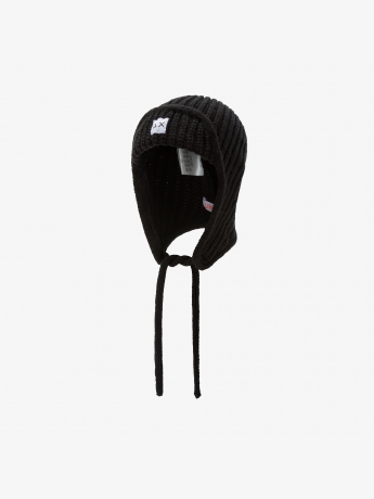 Sun68 Cappello aviatore misto lana nero unisex