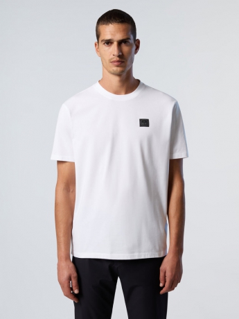 North Sails T SHIRT CON PATCH NORTH TECH