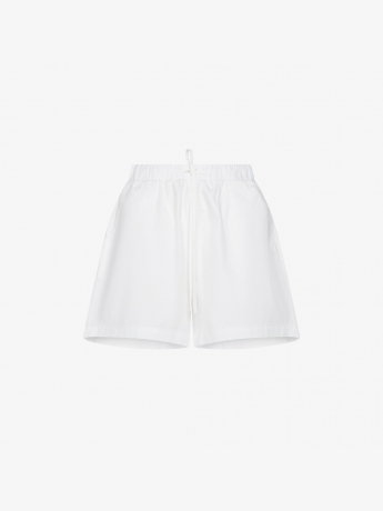 Sun68 SHORTS IN COTONE DONNA BIANCO PANNA