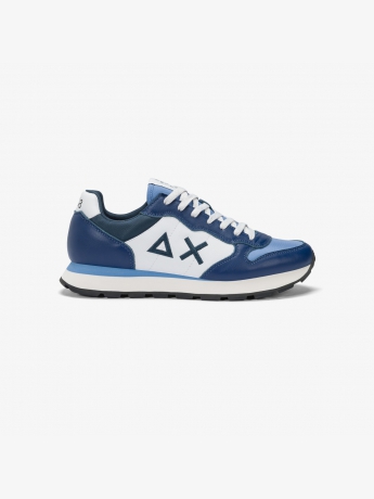 Sun68 SNEAKER TOM COLOR IN PELLE NAVY BLUE