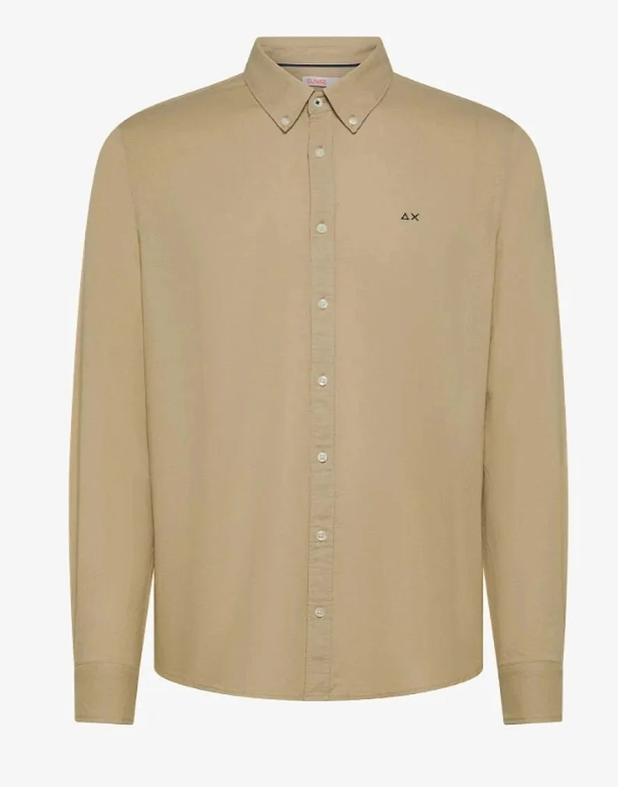 Camicia SUN68 in misto lino