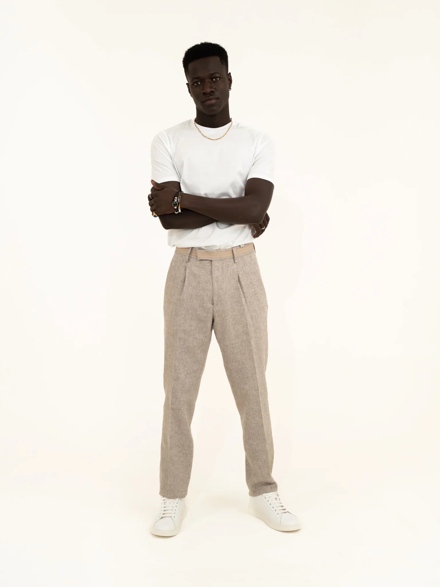 Pantalone AT.P.CO. Blecekr overfit con pinces