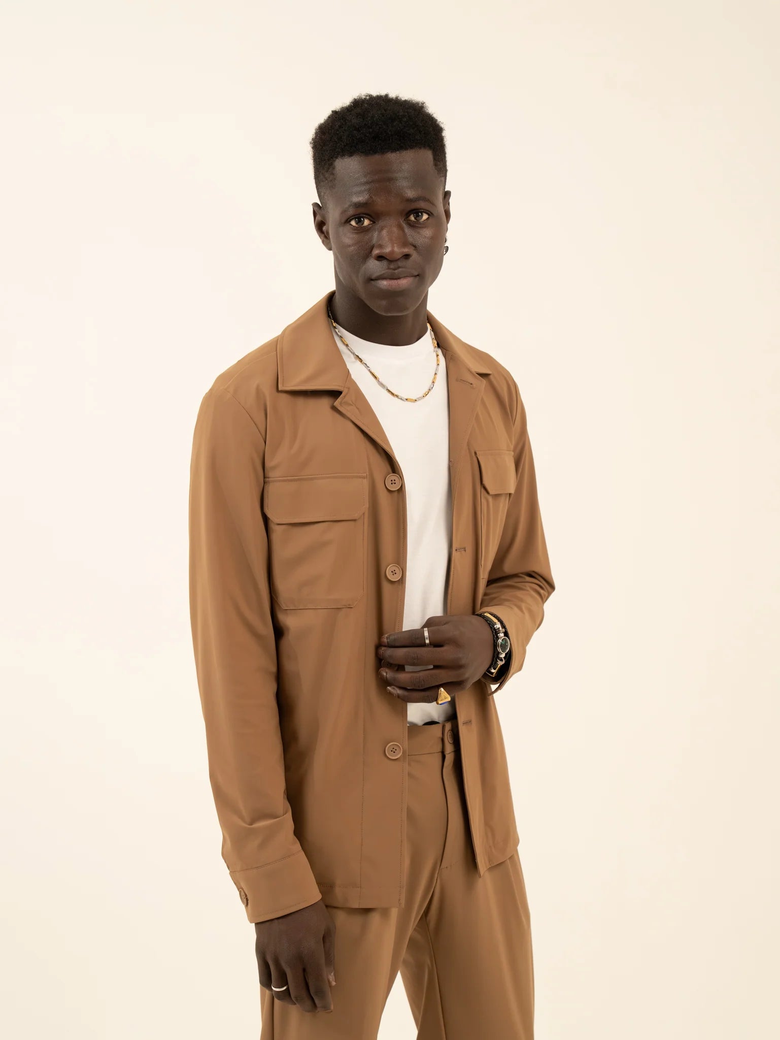 Giacca AT.P.CO. camicia overfit Orlando