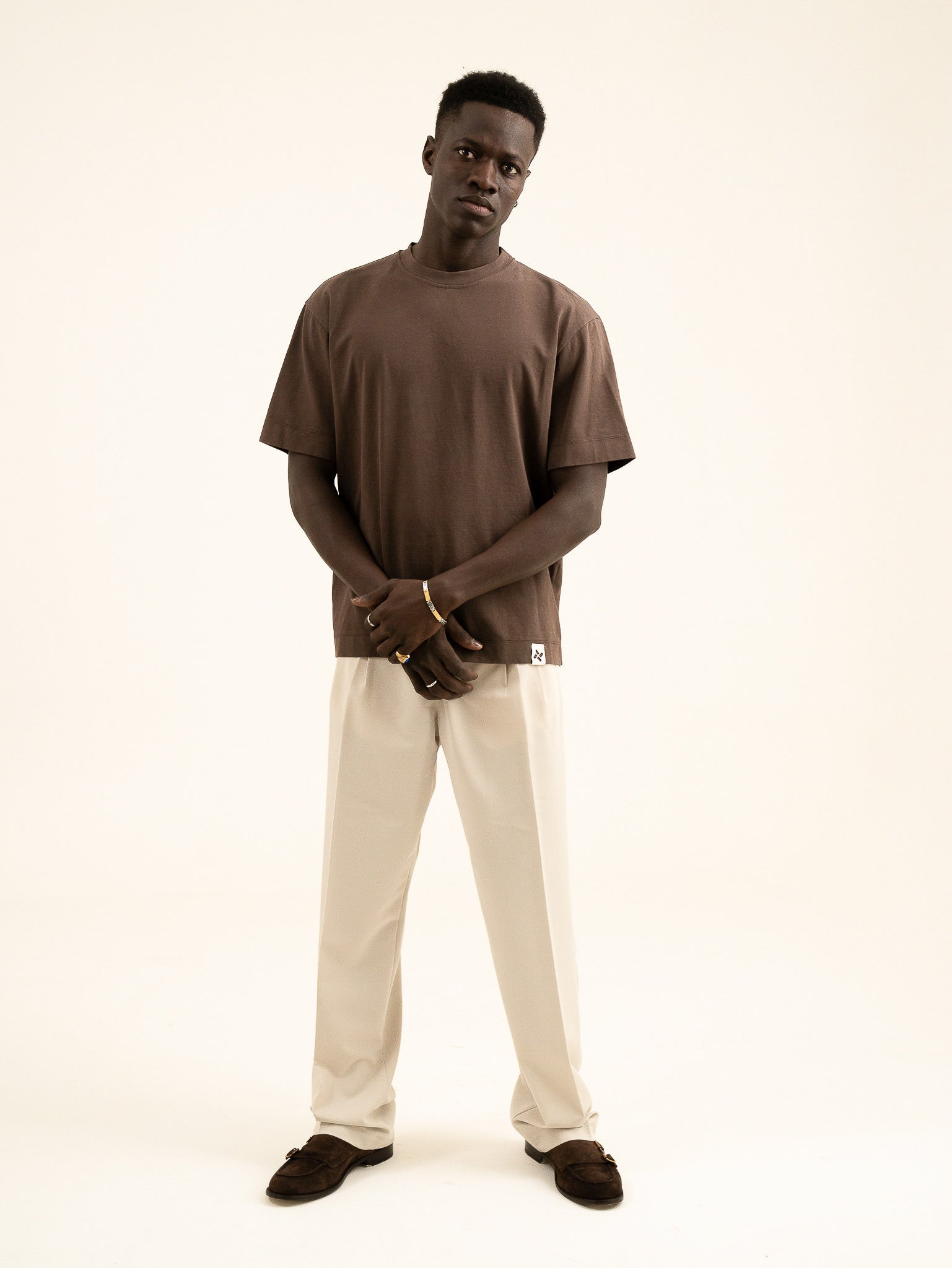 T-shirt Imperial girocollo oversize