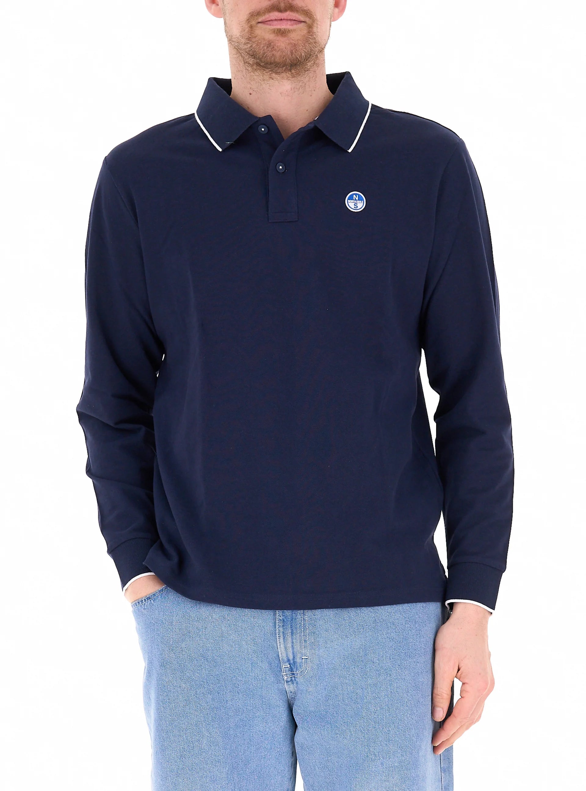 Polo North Sails a manica lunga