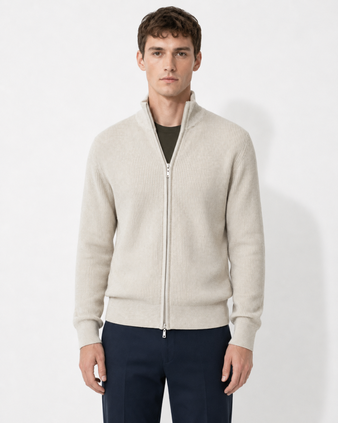Cardigan AT.P.CO. con zip