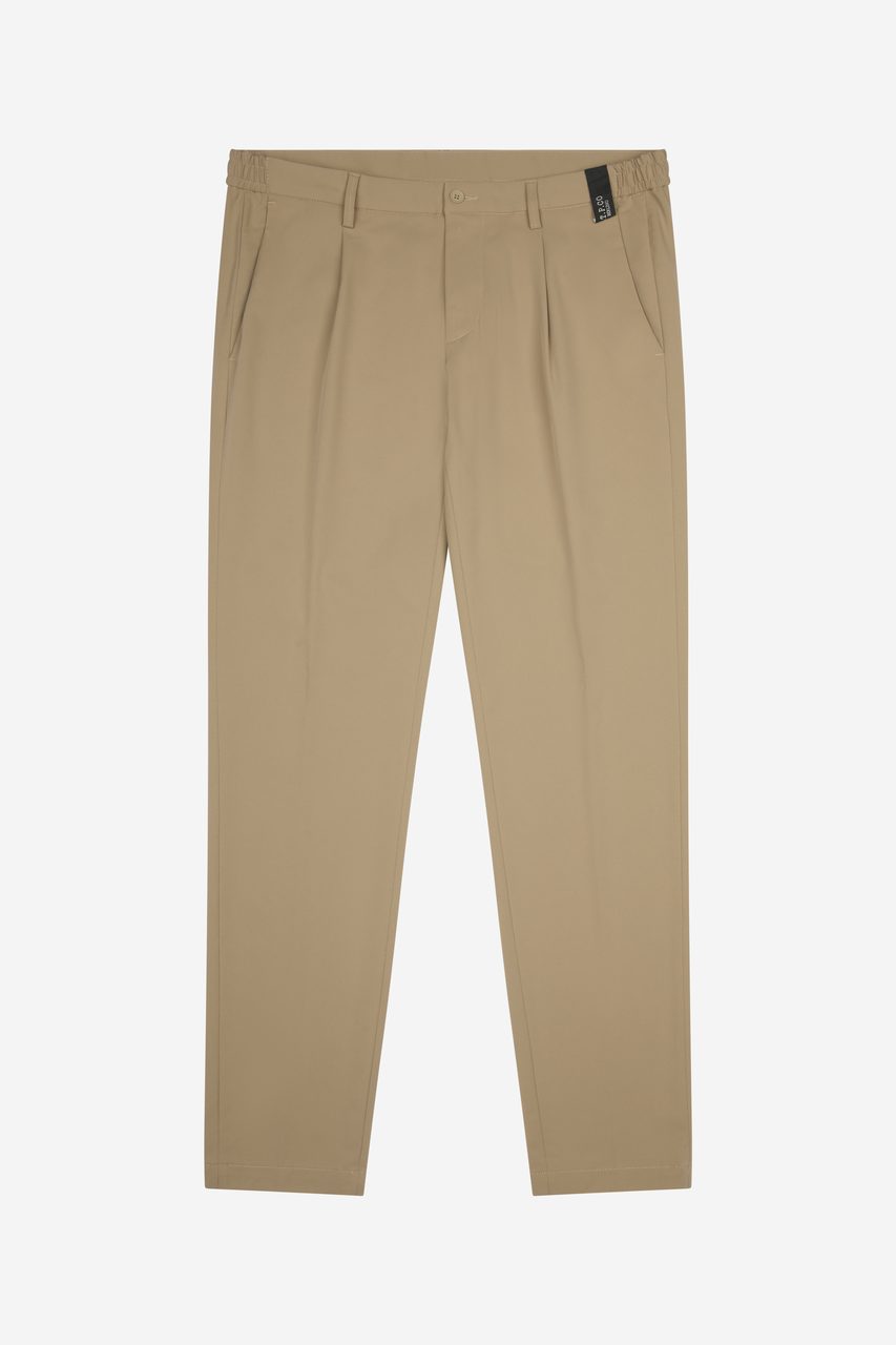 Pantaloni AT.P.CO Berlino con pinces e vita elasticizzata - A331BERLINO PL050 - foto 10