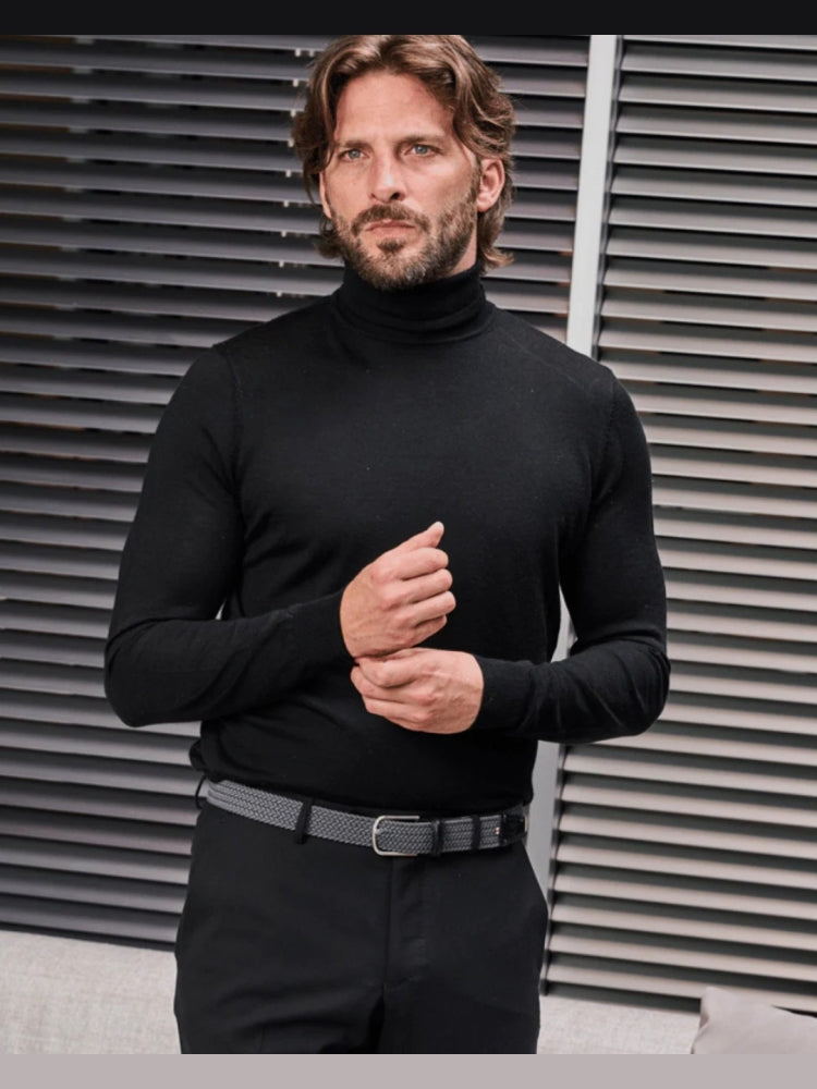 Cintura La Boucle Harvard intrecciata bicolore