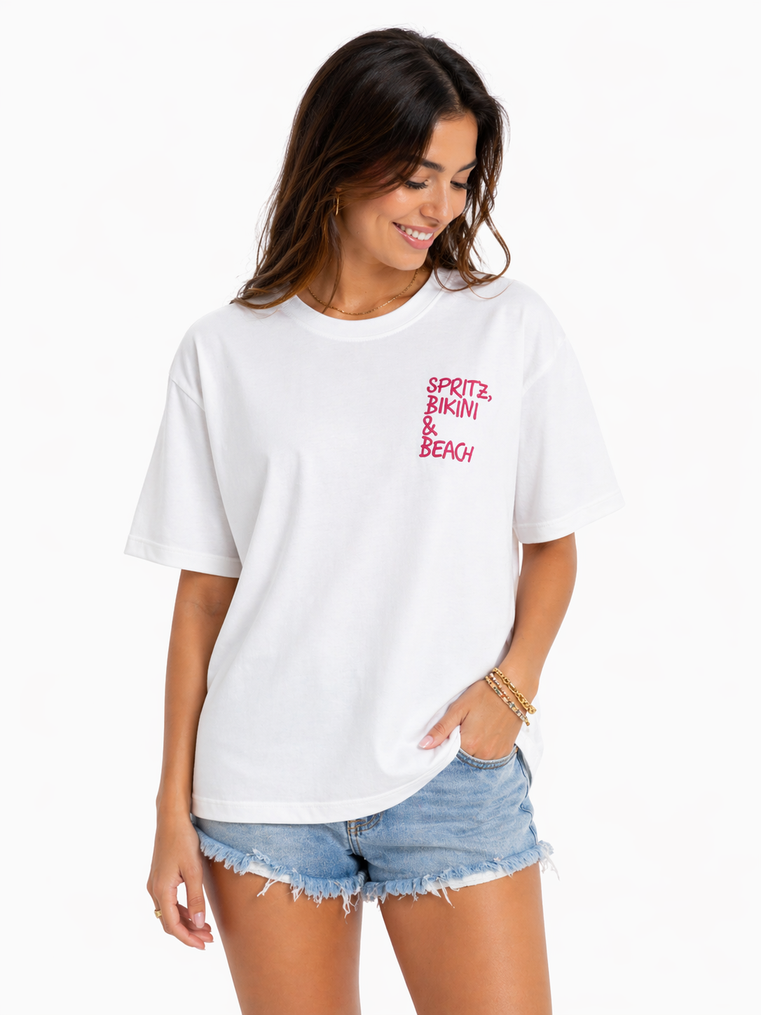 T-shirt Superculture Spritz, Bikini & Beach