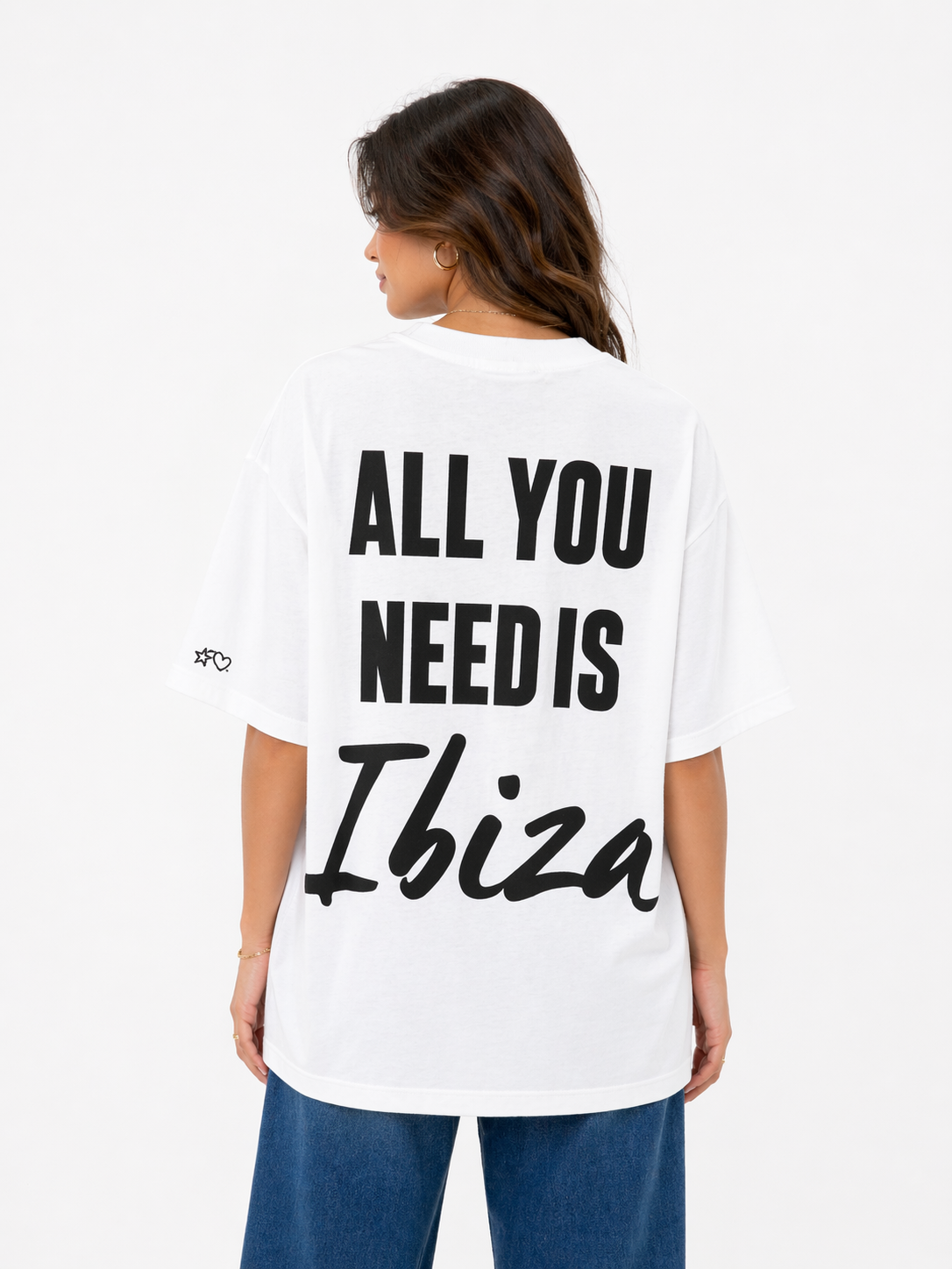 T-Shirt Superculture stampa "All You Need is Ibiza"