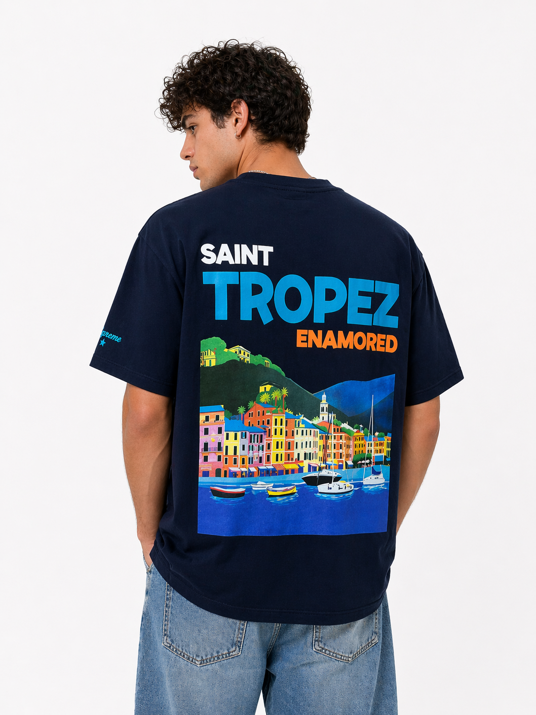T-shirt Superculture stampa "Saint Troperz Enamored"