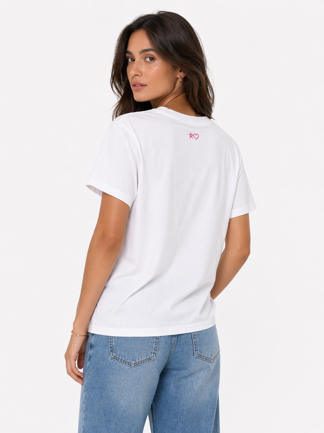 T‑shirt Superculture ricamo “Apres beach"