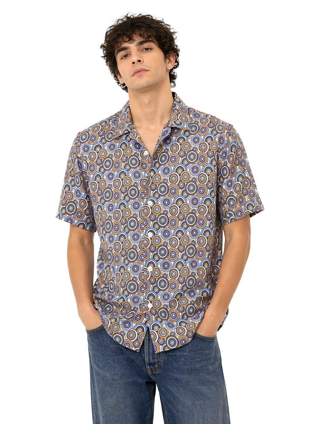 Camicia Bastoncino a fantasia
