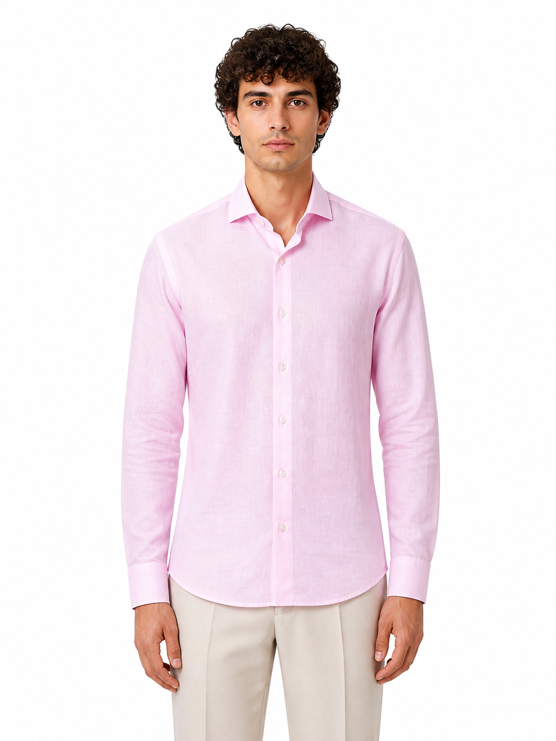 Camicia Bastoncino Simo misto lino