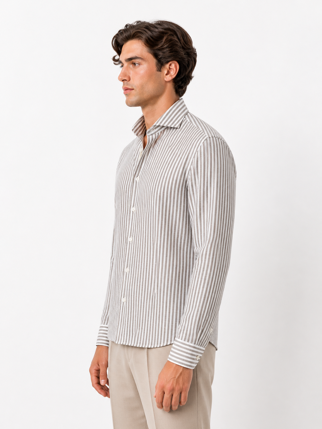 Camicia Bastoncino Simo lino 80/20