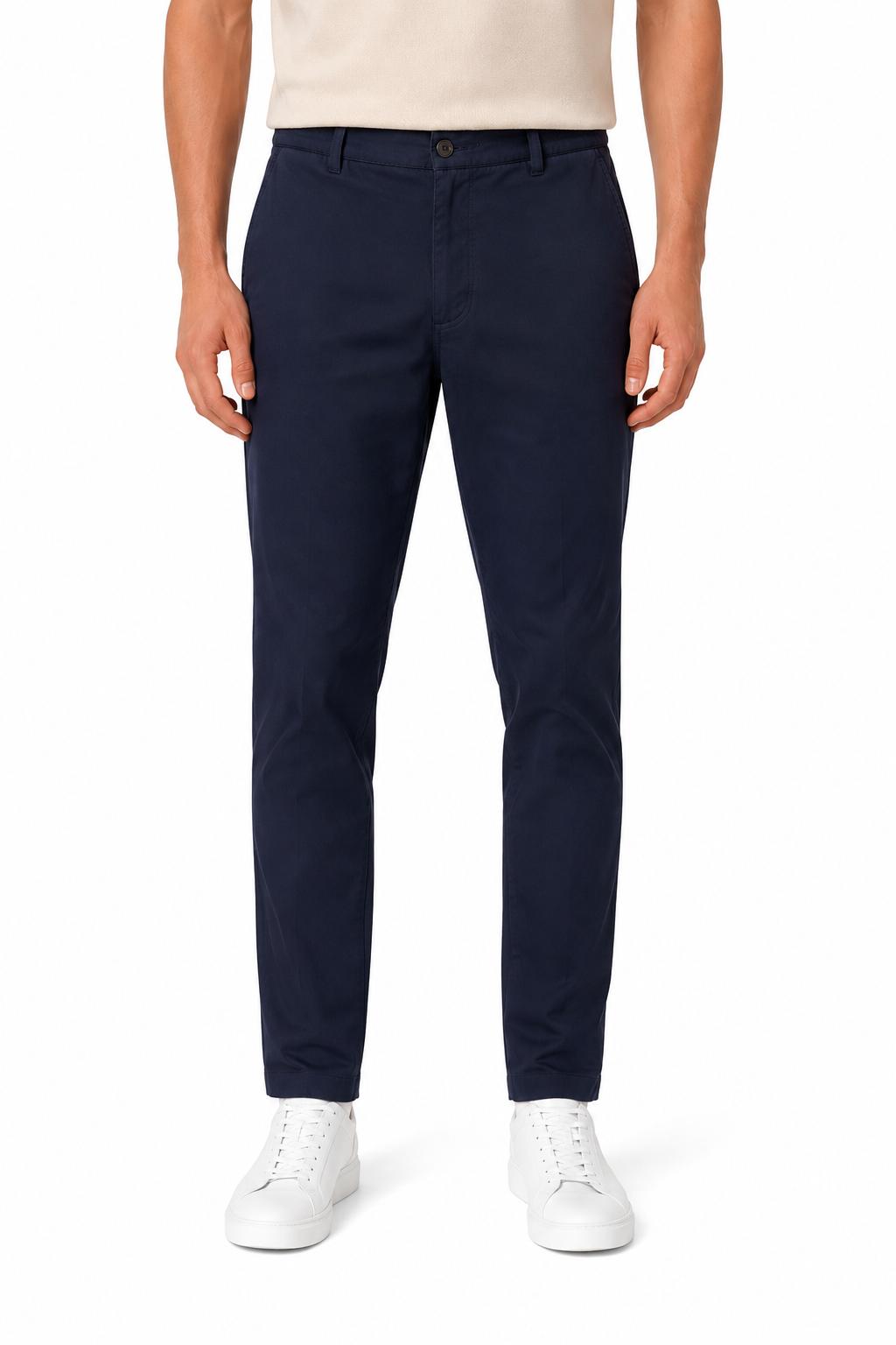 Pantaloni Four.Ten chino in cotone