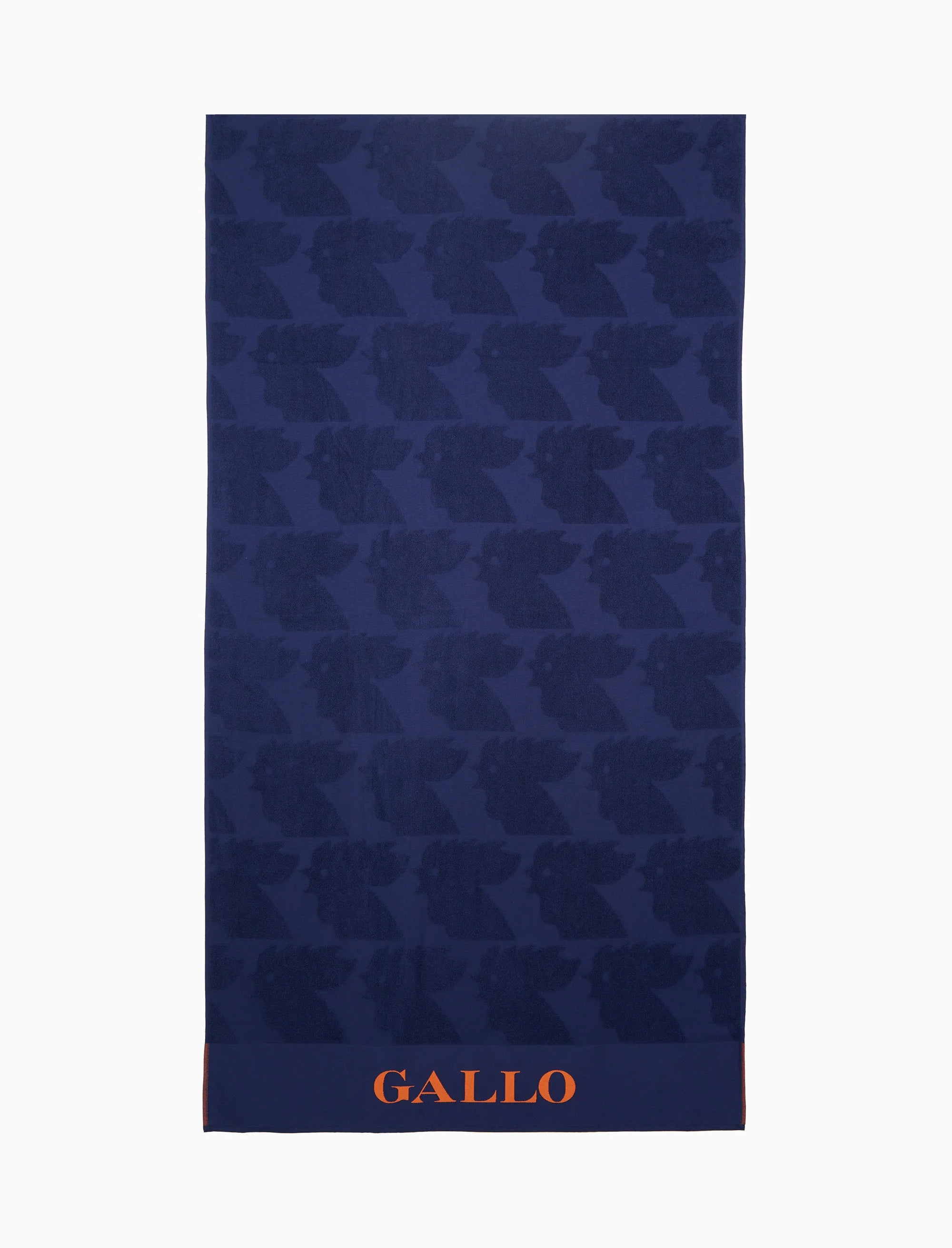 Telo mare Gallo pattern allover