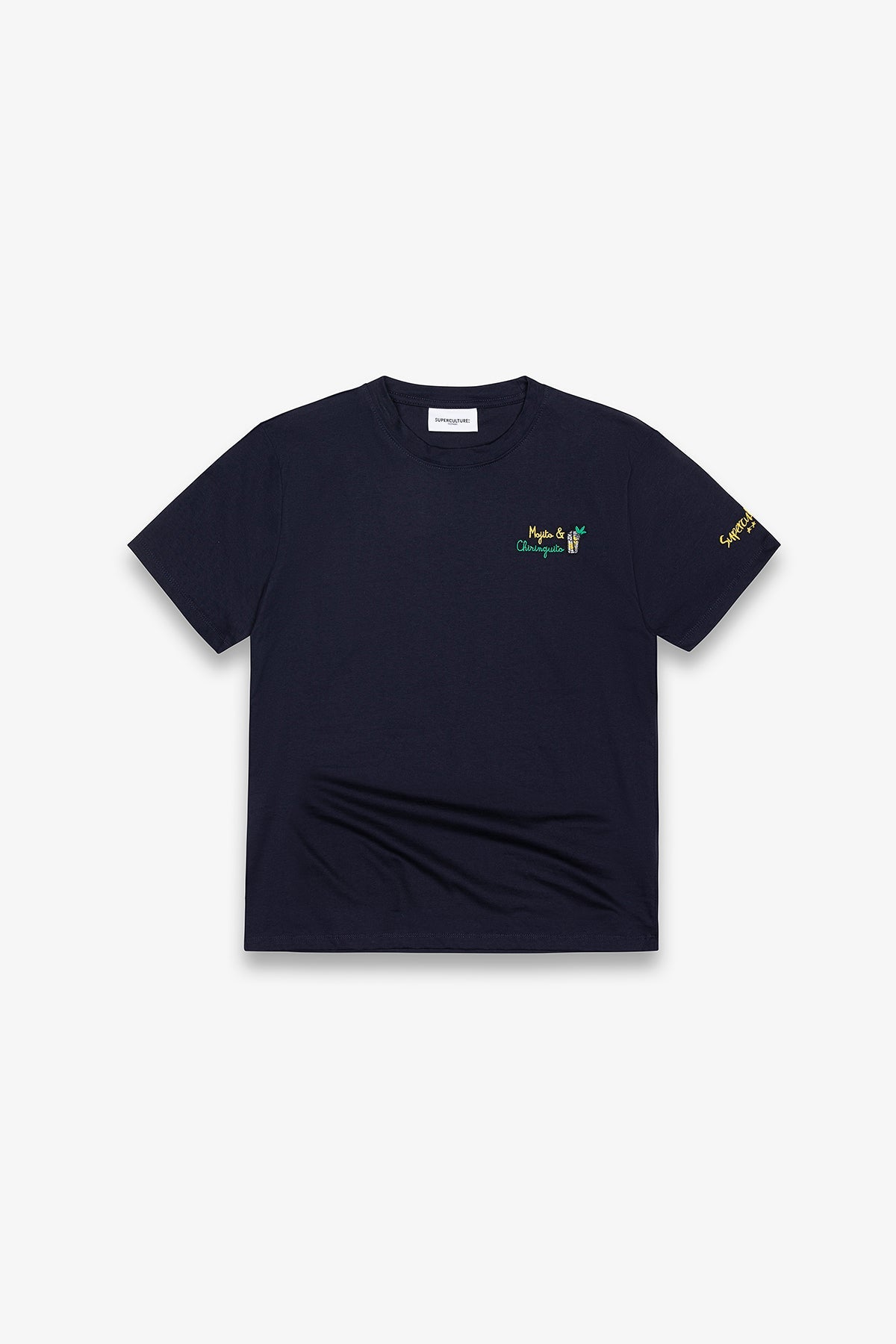 T-shirt Superculture con ricamo “Mojito & Ciringuito”
