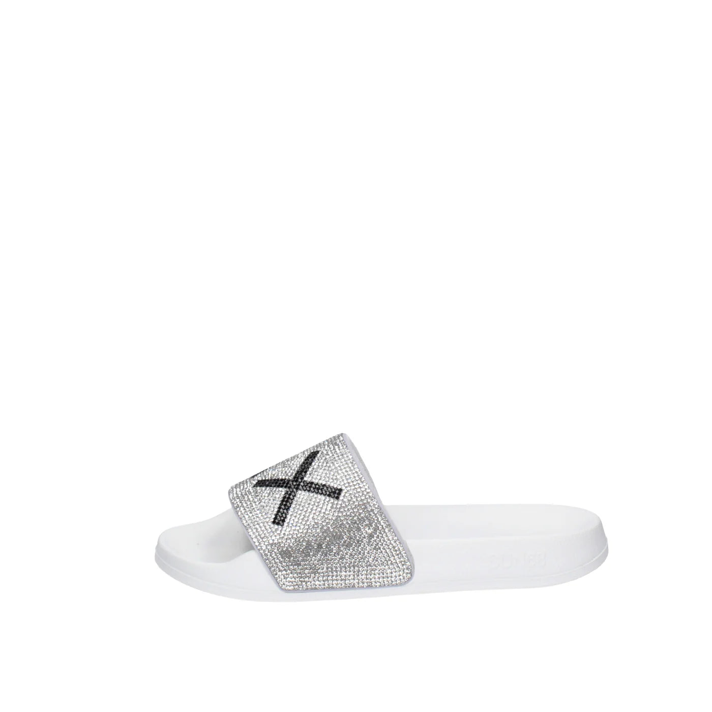 Ciabatta SUN68 con strass