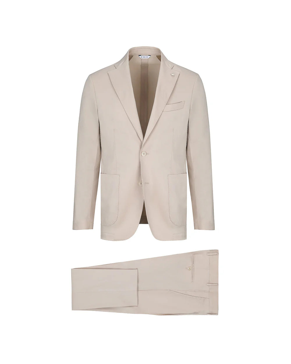 Abito Manuel Ritz slim fit in twill di cotone stretch