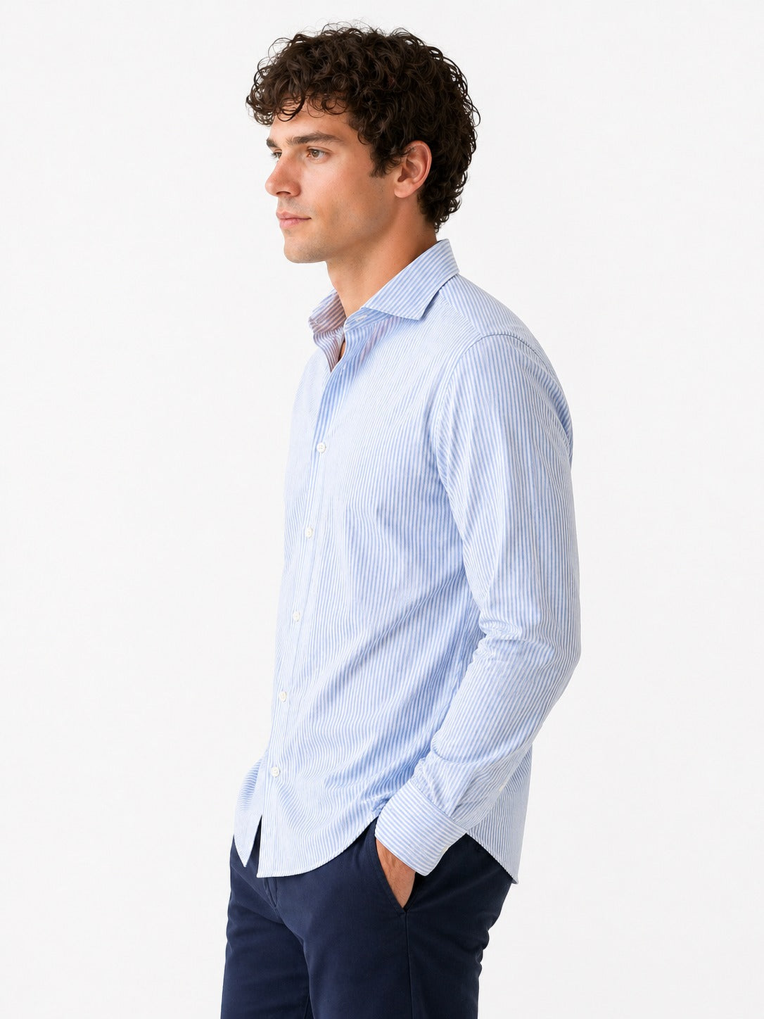 Camicia Bastoncino Simo seersucker
