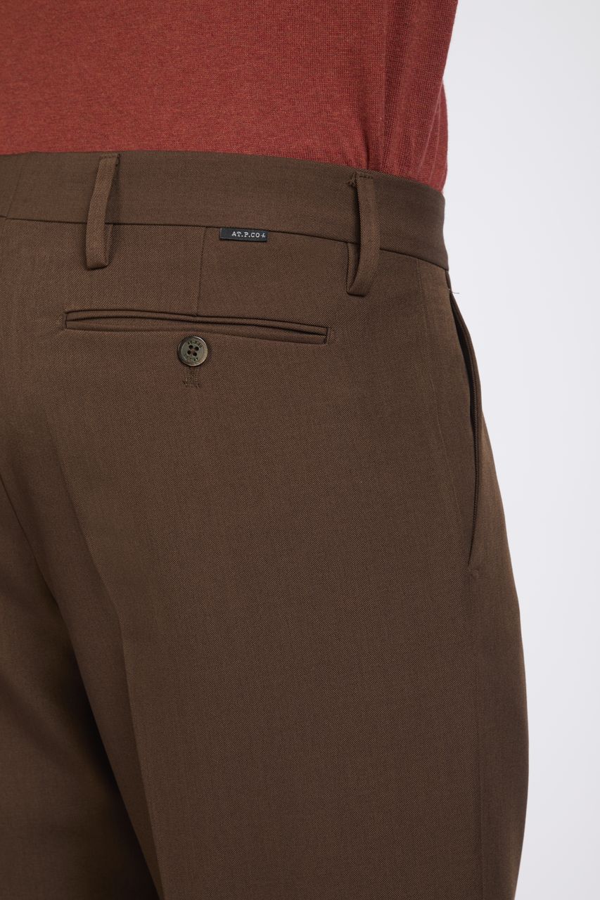 Pantaloni AT.P.CO Bleecker con doppia pince - A331BLEECKER TF564/T - foto 3