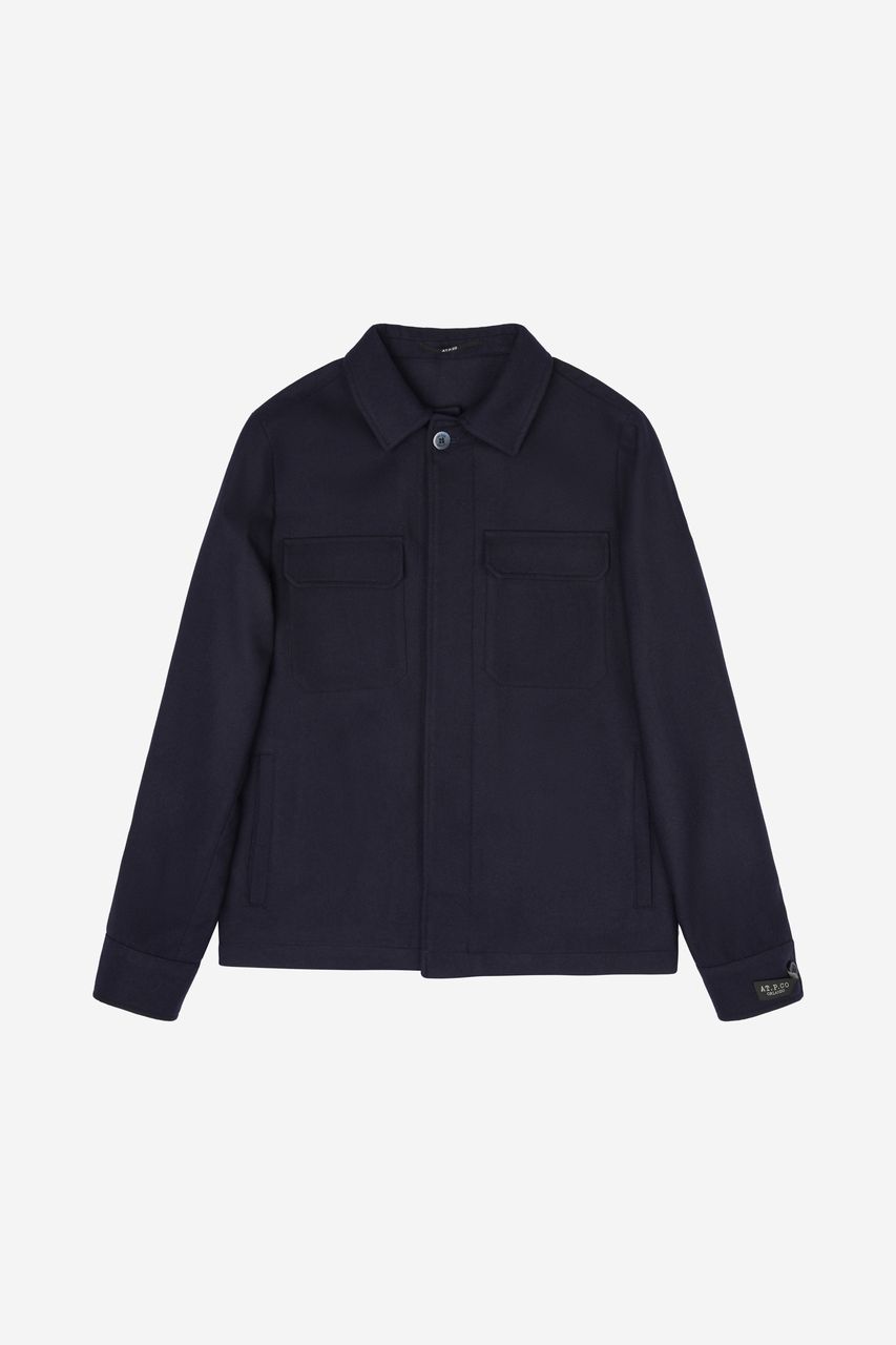 Giacca overshirt AT.P.CO Orlando con tasche a patta - A332ORLANDO TF510 - vista prodotto