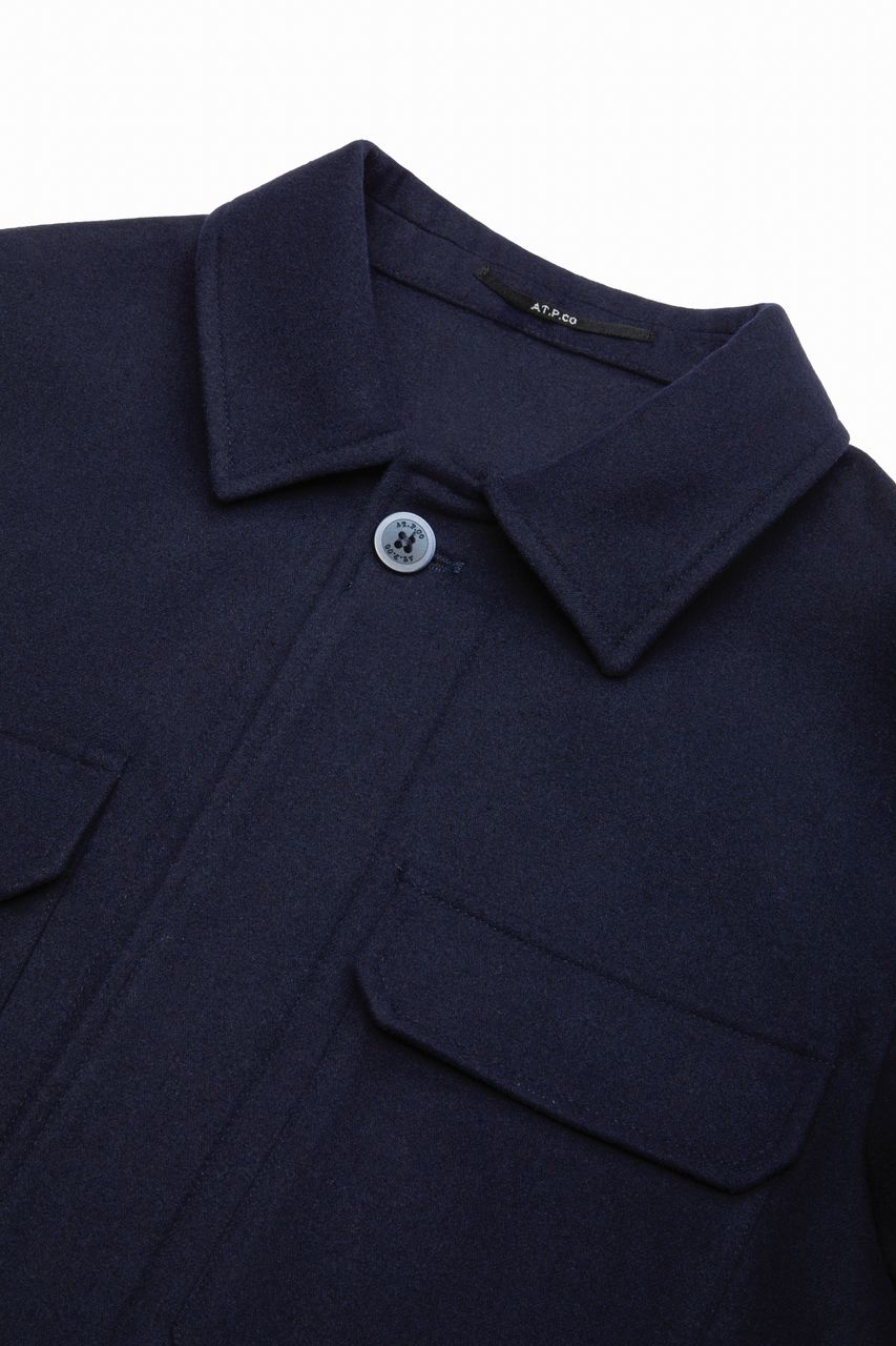 Giacca overshirt AT.P.CO Orlando con tasche a patta - A332ORLANDO TF510 - foto 2