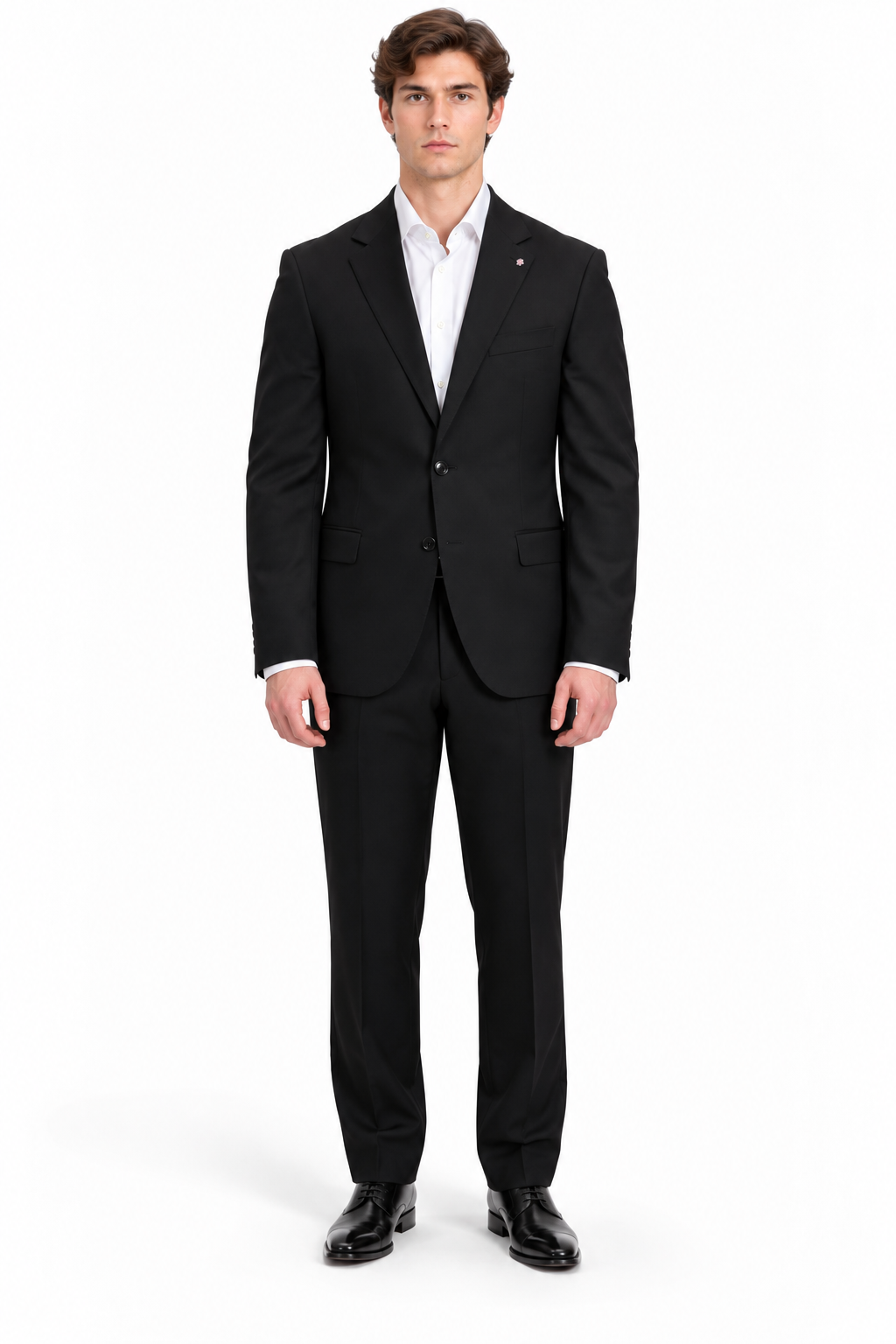 Abito Bharnaba Ruinart nero - frontale | NICOECOSTORE.IT