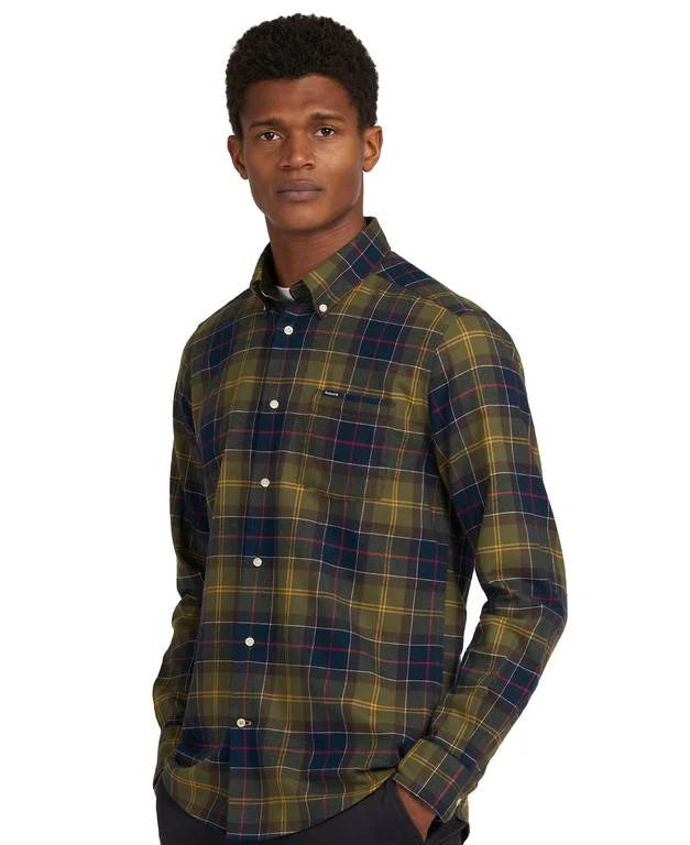 Camicia Barbour Fortrose taglio sartoriale