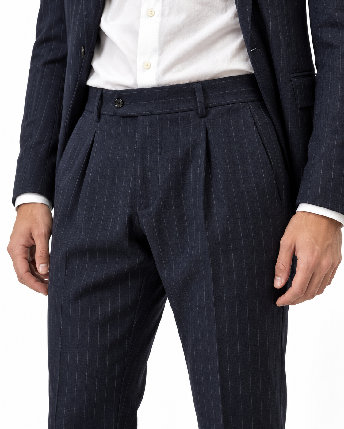 Abito Bharnaba Horgelus ABS702R blu - dettaglio pantaloni | NICOECOSTORE.IT
