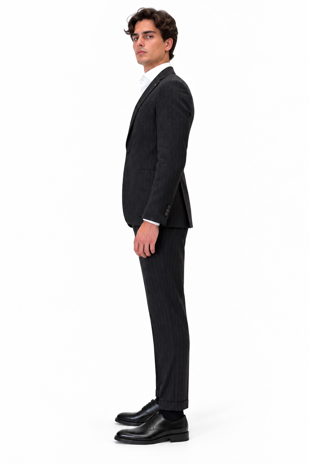 Abito Bharnaba Horgelus ABS702R moro - vista laterale | NICOECOSTORE.IT