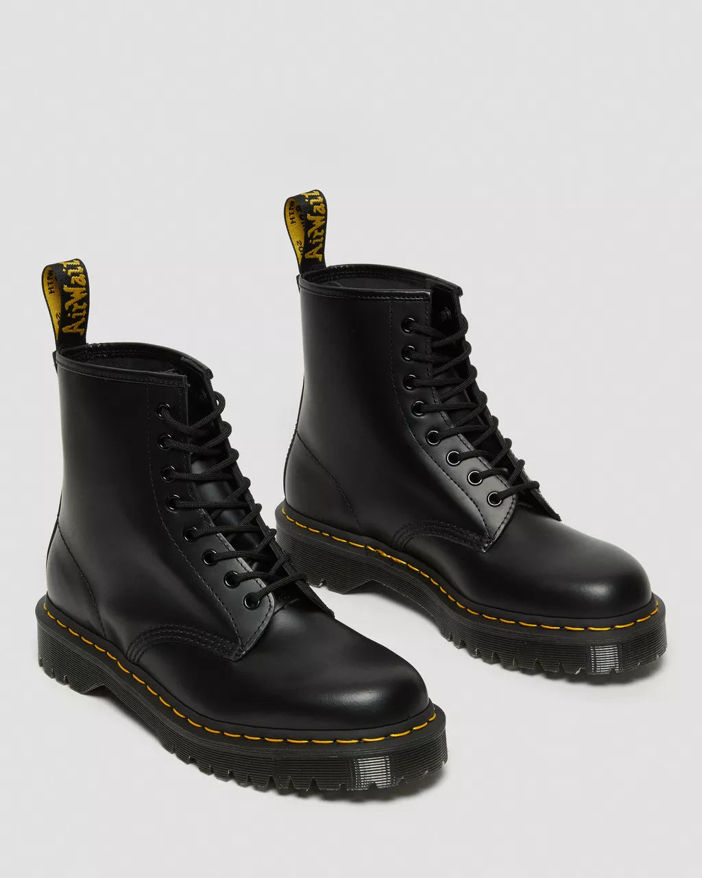 Stivali Dr. Martens Bex 1460 platform in pelle smooth