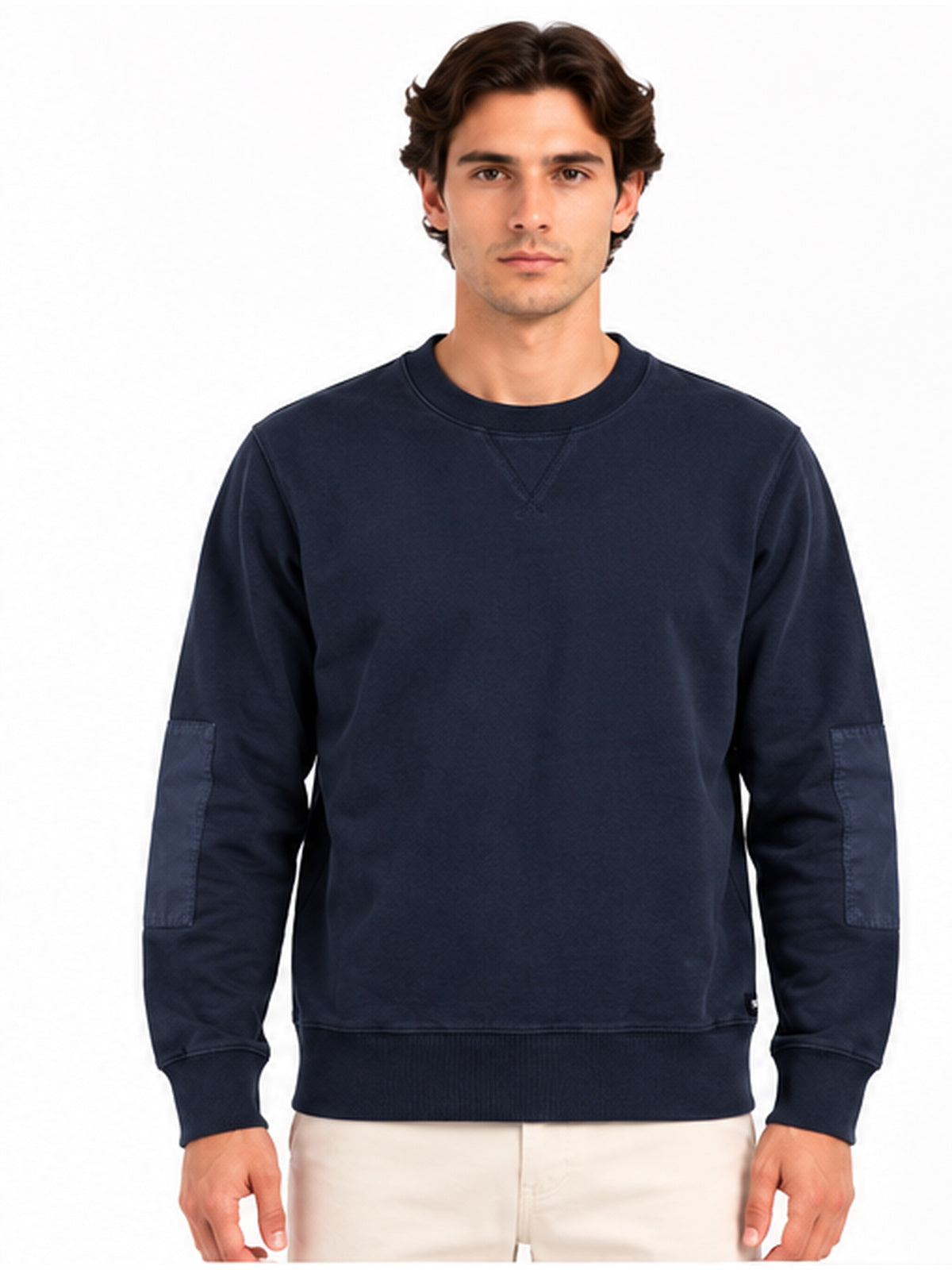 felpa keeling sabaf fc 51013 dark navy 01 front | NICOECOSTORE.IT