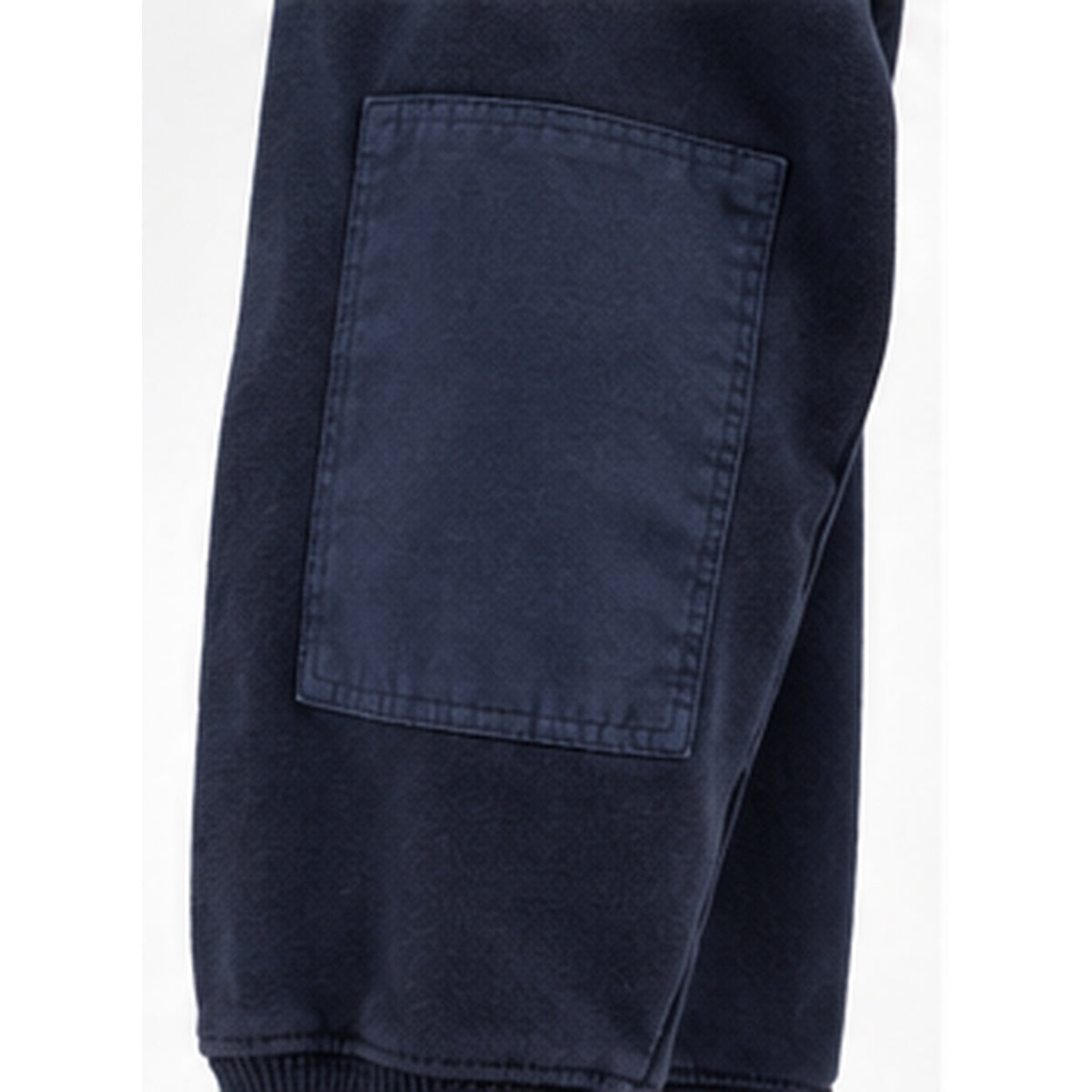 felpa keeling sabaf fc 51013 dark navy 06 dettaglio toppa destra | NICOECOSTORE.IT