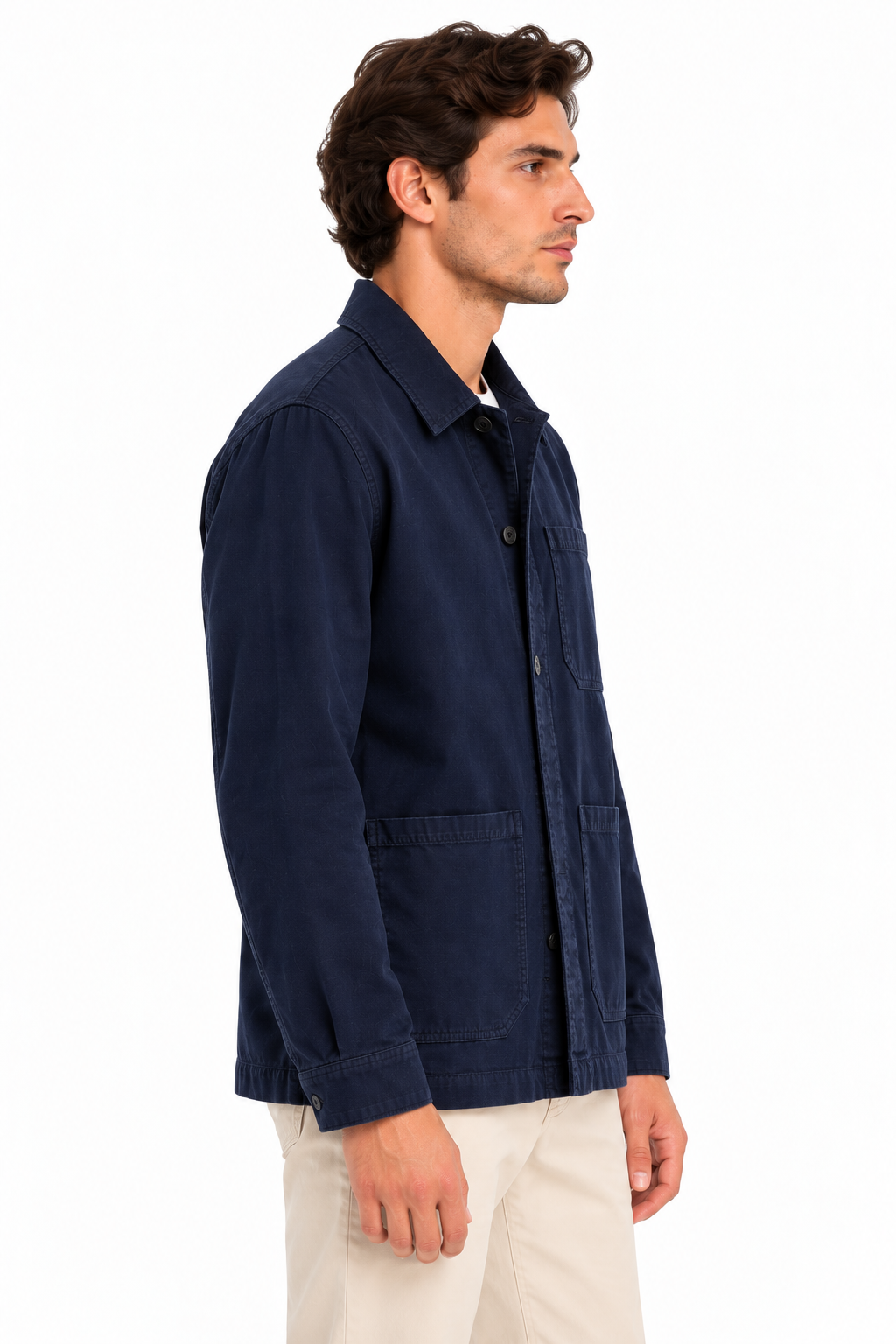 Giacca Keeling Jethou M 61003 dark navy laterale