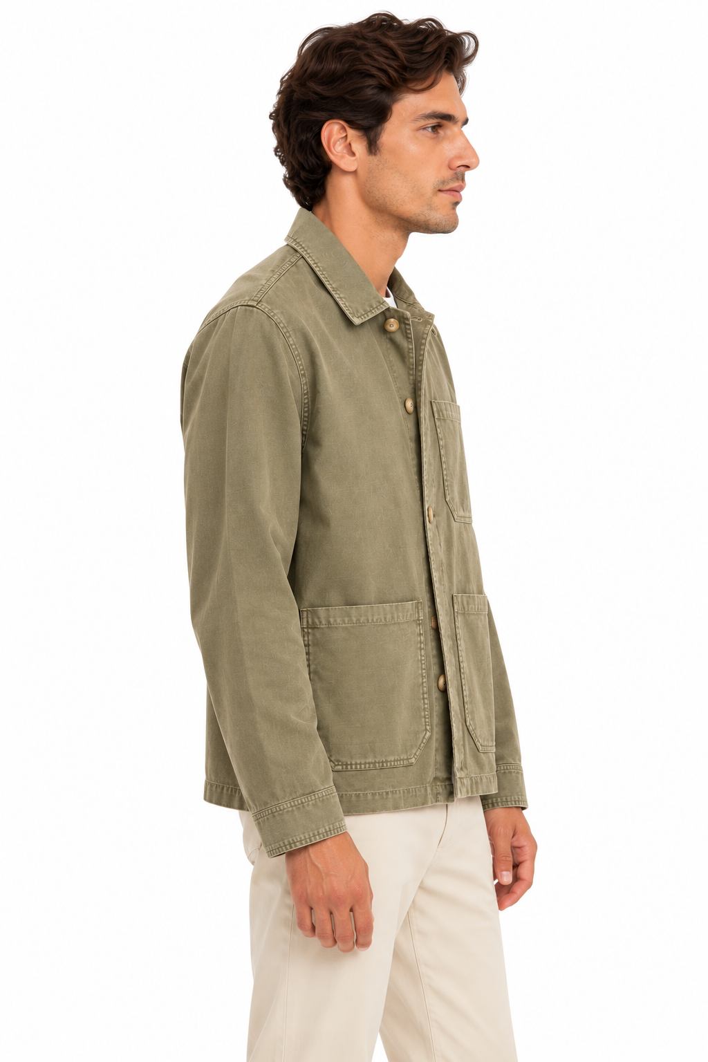 Giacca Keeling Jethou M 61003 mocha laterale