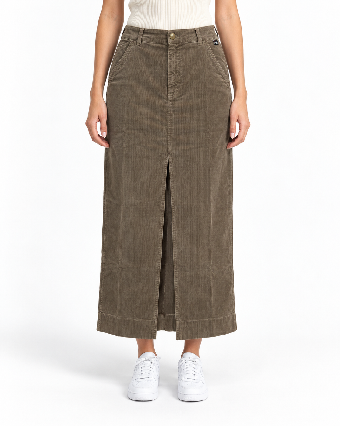 Gonna donna Keeling Merai 25067, vista frontale alternativa Mocha