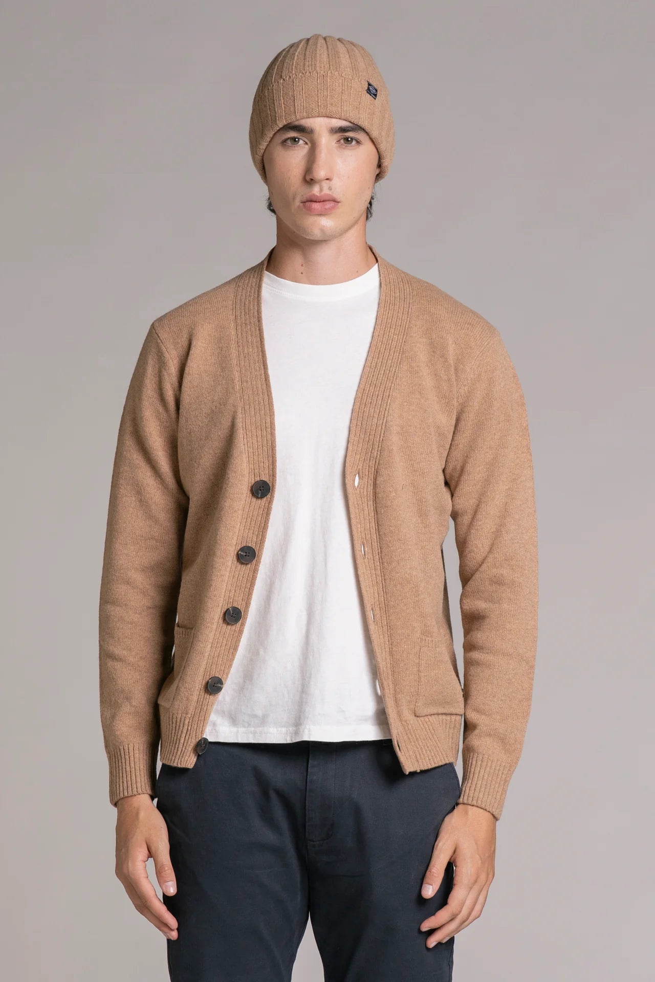 Cardigan Impure Chad in misto lana di agnello