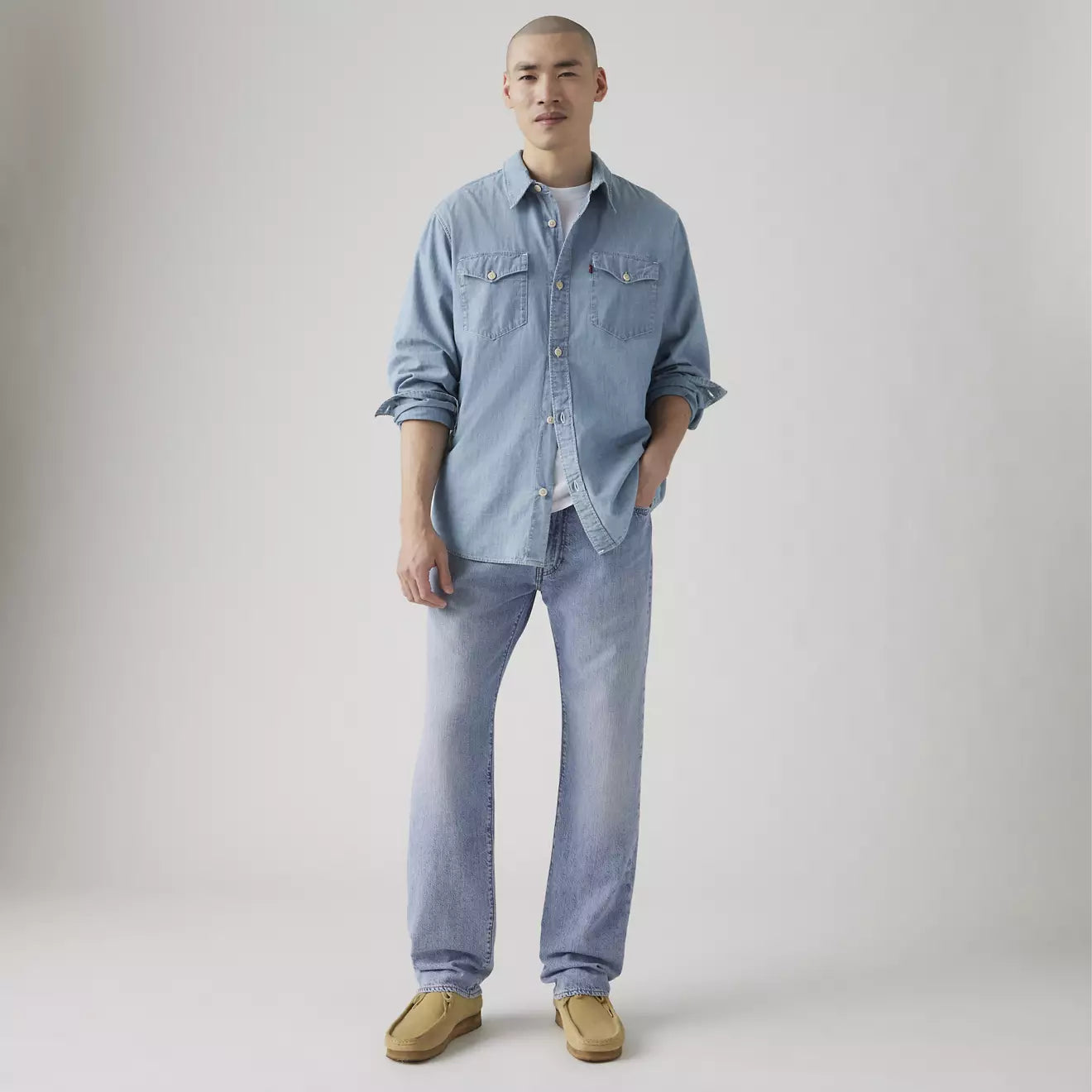 Jeans Levi's 555™ Dritti Comodi Lightweight Lino Denim
