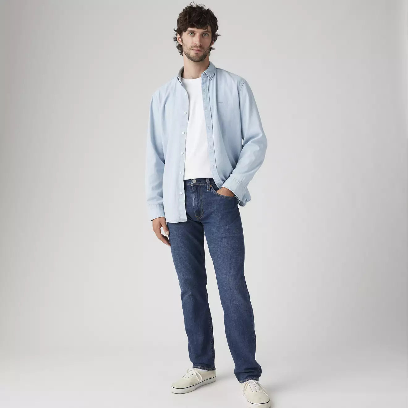 Jeans Levi's 502™ Taper Lightweight Lino Denim