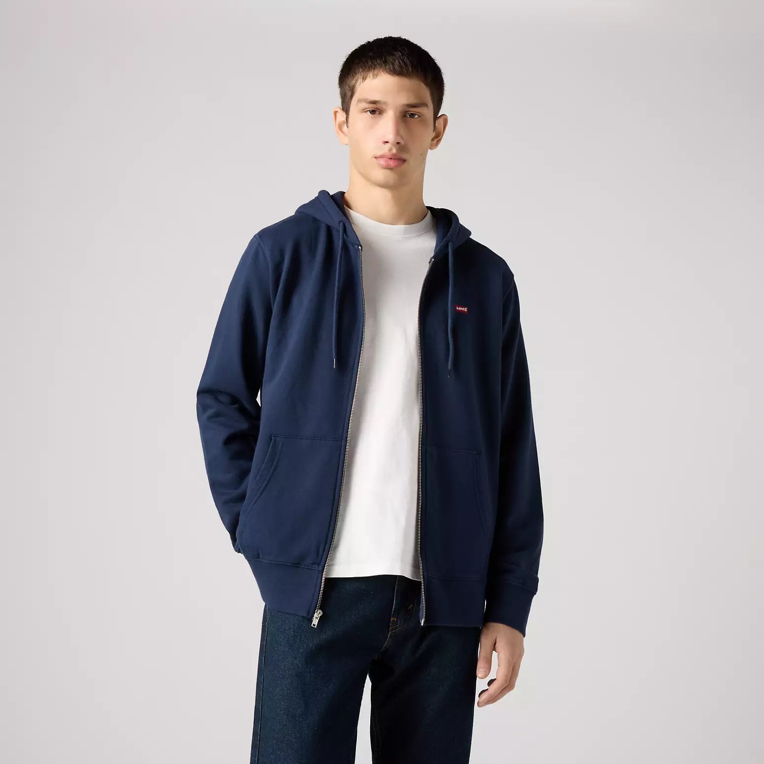 Felpa Levi's Original con cappuccio e cerniera