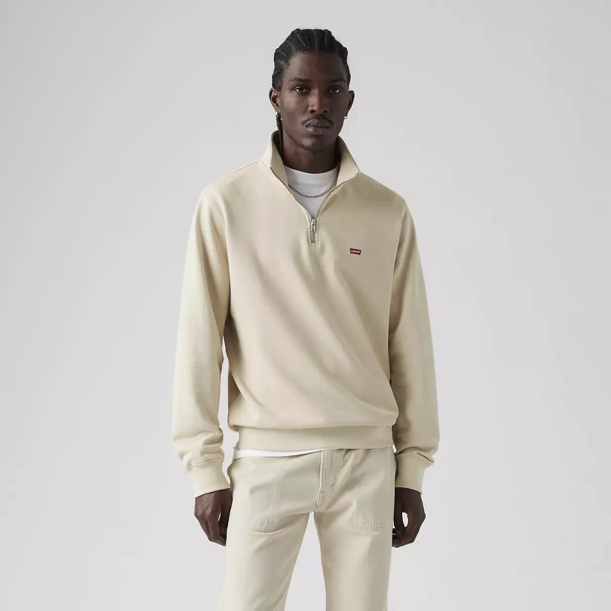 Felpa Levi's Original con cerniera e logo